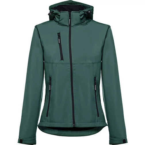 THC ZAGREB WOMEN. Softshell pour femme, avec capuche amovible, Image 1