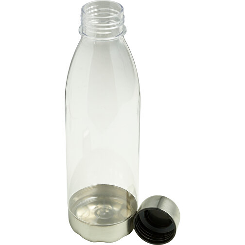 Transparente Trinkflasche Santiago , transparent, AS, Edelstahl, , Bild 5