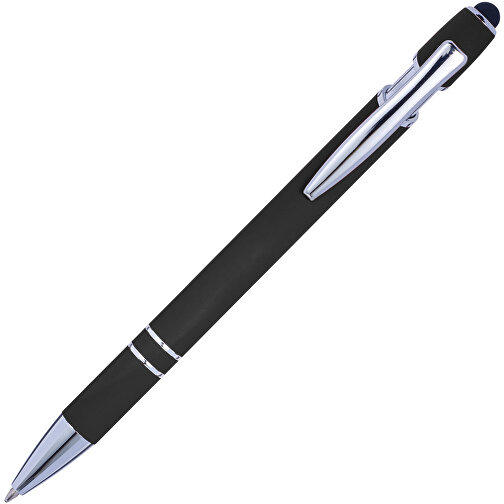 Bolígrafo con acabado de caucho y puntero táctil., Imagen 2
