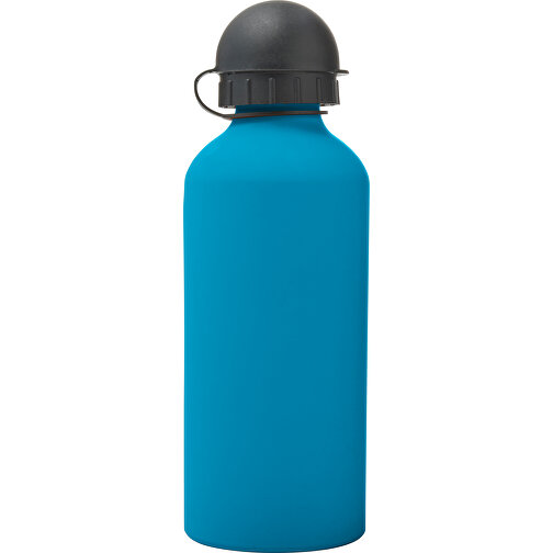 Trinkflasche Cap , blau, Aluminium, PP, , Bild 1
