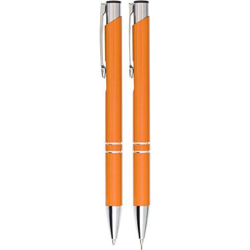 Stifte-Set Aus Aluminium Zahir , orange, Aluminium, EVA, , Bild 1