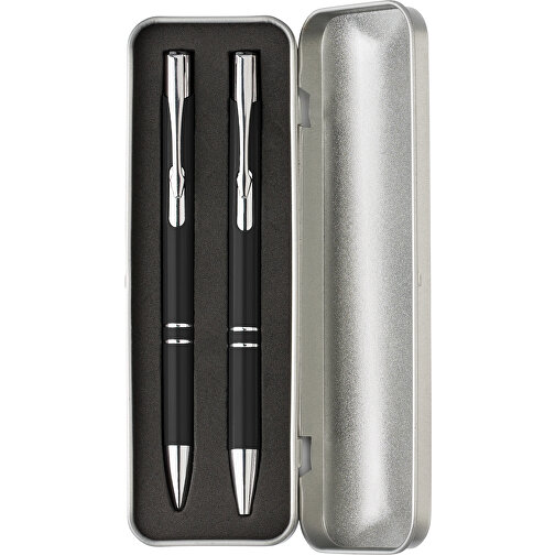 Stifte-Set Washington , schwarz, Aluminium, , Bild 4