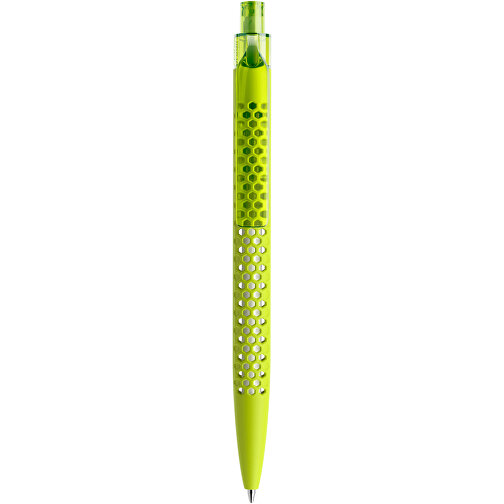 Prodir QS40 Soft Touch PRT Push Kugelschreiber , Prodir, gelbgrün, Kunststoff, 14,10cm x 1,60cm (Länge x Breite), Bild 1