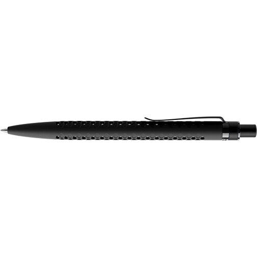 Prodir QS40 Soft Touch PRS Push Kugelschreiber , Prodir, schwarz/schwarz satiniert, Kunststoff/Metall, 14,10cm x 1,60cm (Länge x Breite), Bild 5