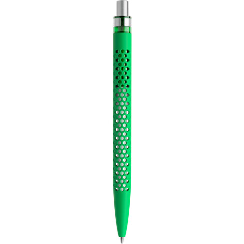 Prodir QS40 Soft Touch PRS Push Kugelschreiber , Prodir, hellgrün/silber satiniert, Kunststoff/Metall, 14,10cm x 1,60cm (Länge x Breite), Bild 3