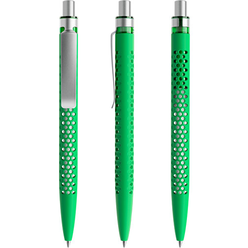 Prodir QS40 Soft Touch PRS Push Kugelschreiber , Prodir, hellgrün/silber satiniert, Kunststoff/Metall, 14,10cm x 1,60cm (Länge x Breite), Bild 6