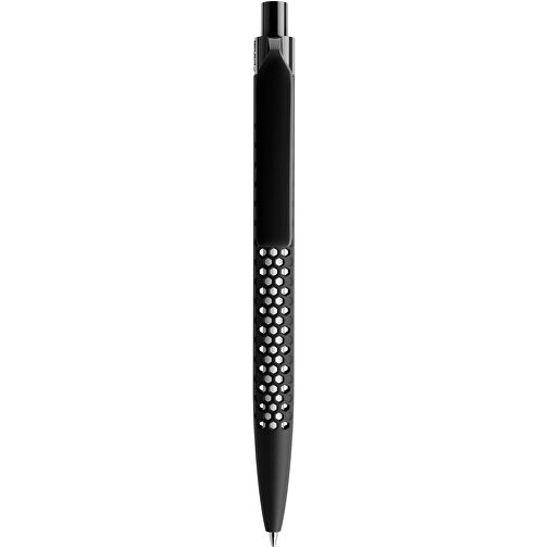 Prodir QS40 Soft Touch PRP Push Kugelschreiber , Prodir, schwarz, Kunststoff, 14,10cm x 1,60cm (Länge x Breite), Bild 1