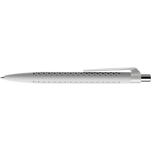 Prodir QS40 Soft Touch PRP Push Kugelschreiber , Prodir, zementgrau/silber poliert, Kunststoff/Metall, 14,10cm x 1,60cm (Länge x Breite), Bild 5