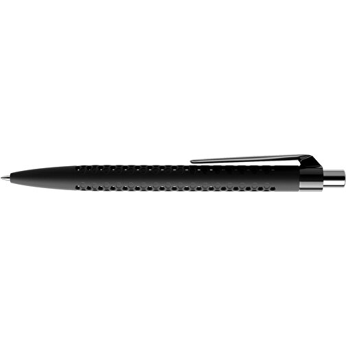 Prodir QS40 Soft Touch PRP Push Kugelschreiber , Prodir, schwarz/silber poliert, Kunststoff/Metall, 14,10cm x 1,60cm (Länge x Breite), Bild 5