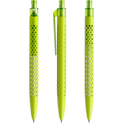 Prodir QS40 PMT Push Kugelschreiber , Prodir, gelbgrün, Kunststoff, 14,10cm x 1,60cm (Länge x Breite), Bild 6