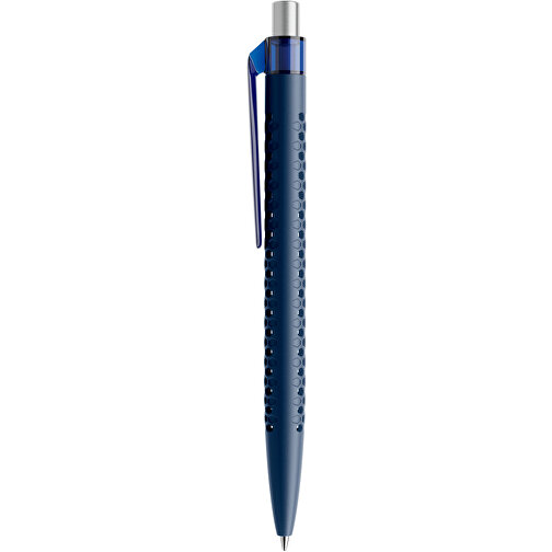 Prodir QS40 PMT Push Kugelschreiber , Prodir, sodalithblau/silber, Kunststoff/Metall, 14,10cm x 1,60cm (Länge x Breite), Bild 2
