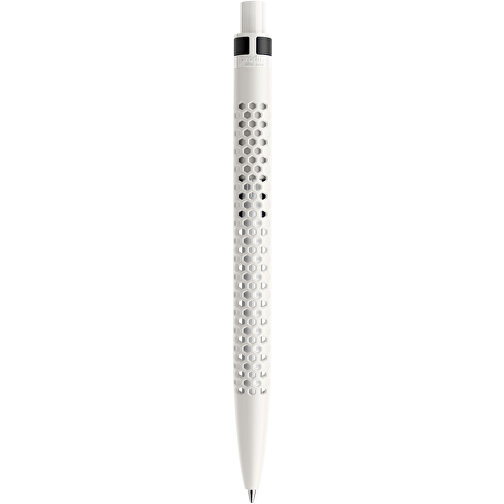 Prodir QS40 PMS Push Kugelschreiber , Prodir, weiß/schwarz, Kunststoff/Metall, 14,10cm x 1,60cm (Länge x Breite), Bild 3