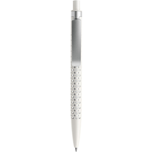 Prodir QS40 PMS Push Kugelschreiber , Prodir, weiß, Kunststoff/Metall, 14,10cm x 1,60cm (Länge x Breite), Bild 1