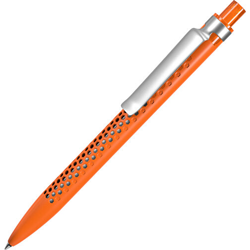 Prodir QS40 PMS Push Kugelschreiber , Prodir, orange, Kunststoff/Metall, 14,10cm x 1,60cm (Länge x Breite), Bild 1