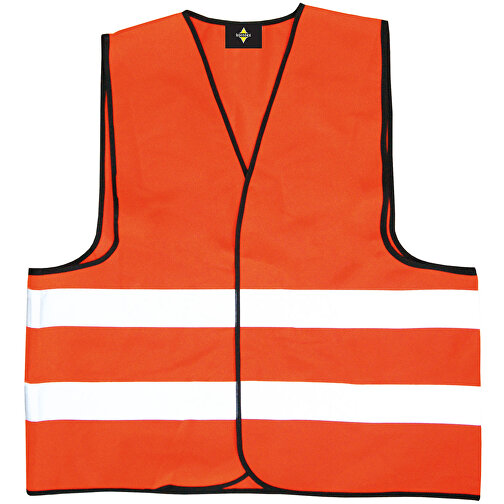 Warnweste EN ISO 20471:2013 , orange, 100 % Polyester, S, , Bild 1