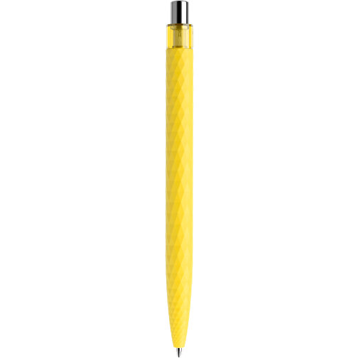 Prodir QS01 PRT Push Kugelschreiber , Prodir, lemon/silber poliert, Kunststoff/Metall, 14,10cm x 1,60cm (Länge x Breite), Bild 3