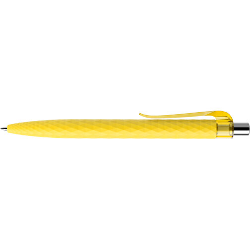 Prodir QS01 PRT Push Kugelschreiber , Prodir, lemon/silber poliert, Kunststoff/Metall, 14,10cm x 1,60cm (Länge x Breite), Bild 5