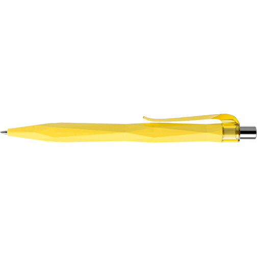 Prodir QS20 PRT Push Kugelschreiber , Prodir, lemon / silber poliert, Kunststoff/Metall, 14,10cm x 1,60cm (Länge x Breite), Bild 5