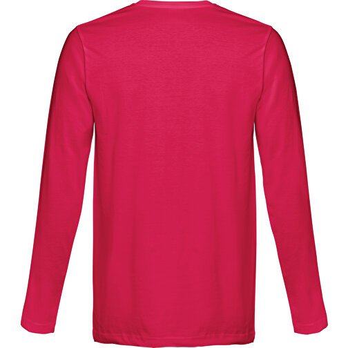 THC BUCHAREST. Herren Langarm T-Shirt , rot, 100% Baumwolle, XL, 76,50cm x 58,00cm (Länge x Breite), Bild 2