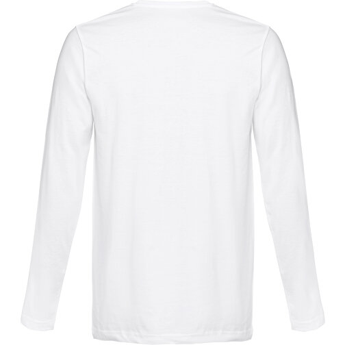 THC BUCHAREST WH. Langärmeliges T-Shirt Aus Baumwolle Für Herren , weiß, 100% Baumwolle, XL, 76,50cm x 58,00cm (Länge x Breite), Bild 2