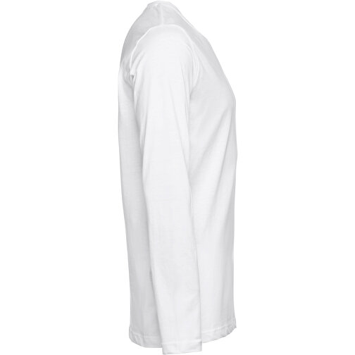 THC BUCHAREST WH. Langärmeliges T-Shirt Aus Baumwolle Für Herren , weiß, 100% Baumwolle, L, 74,50cm x 54,00cm (Länge x Breite), Bild 3