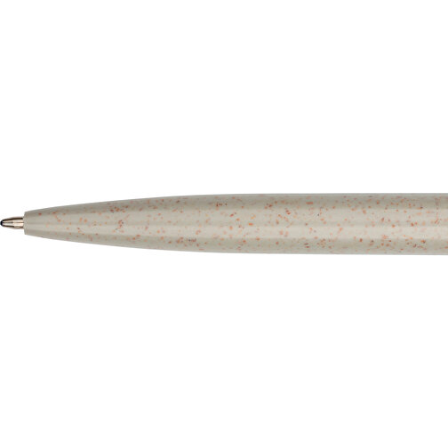Kugelschreiber Sao Paulo , Promo Effects, grau, Weizenstroh, Kunststoff, 13,90cm (Länge), Bild 8