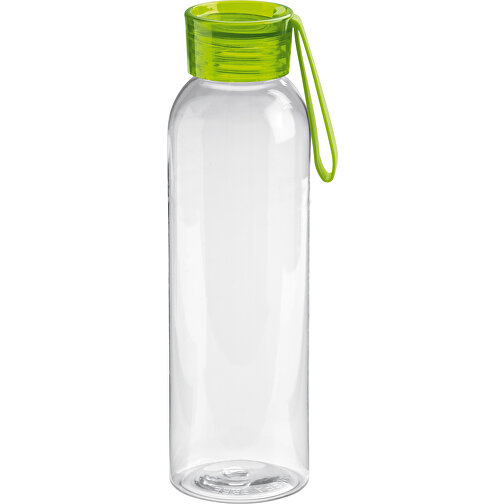 Trinkflasche 600ml , transparente hellgrün, Tritan & PS, 22,70cm (Höhe), Bild 1