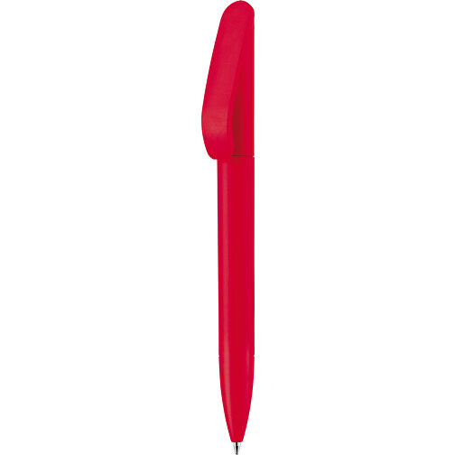 Kugelschreiber Slash Soft-Touch Hergestellt In Deutschland , rot, ABS, 14,50cm (Länge), Bild 1