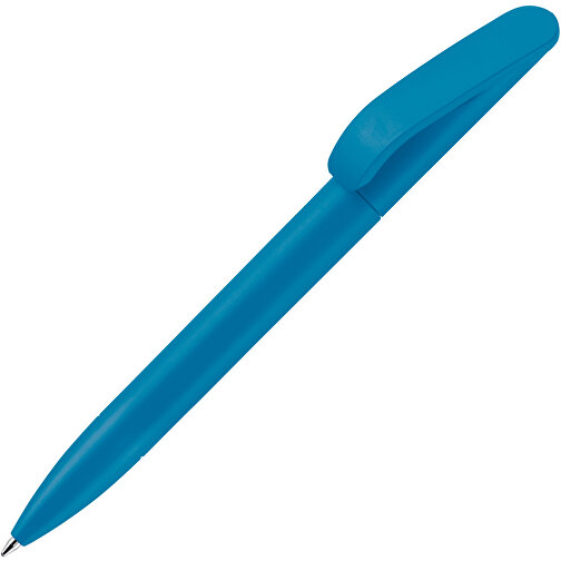 Kugelschreiber Slash Soft-Touch Hergestellt In Deutschland , blau, ABS, 14,50cm (Länge), Bild 2