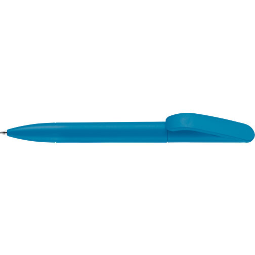 Kugelschreiber Slash Soft-Touch Hergestellt In Deutschland , blau, ABS, 14,50cm (Länge), Bild 3