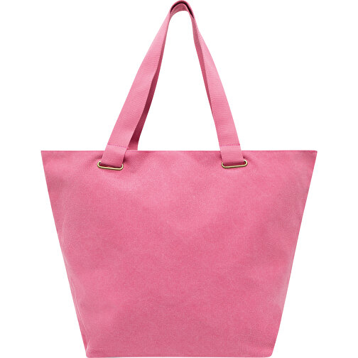 Strandtasche KORSIKA , pink, Baumwolle / Polyester, 59,00cm x 18,00cm x 39,00cm (Länge x Höhe x Breite), Bild 2