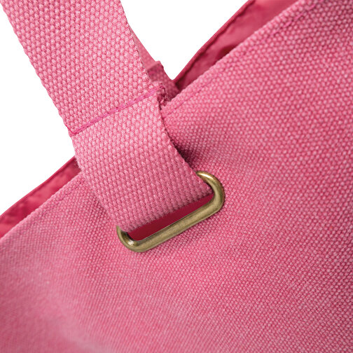 Strandtasche KORSIKA , pink, Baumwolle / Polyester, 59,00cm x 18,00cm x 39,00cm (Länge x Höhe x Breite), Bild 4