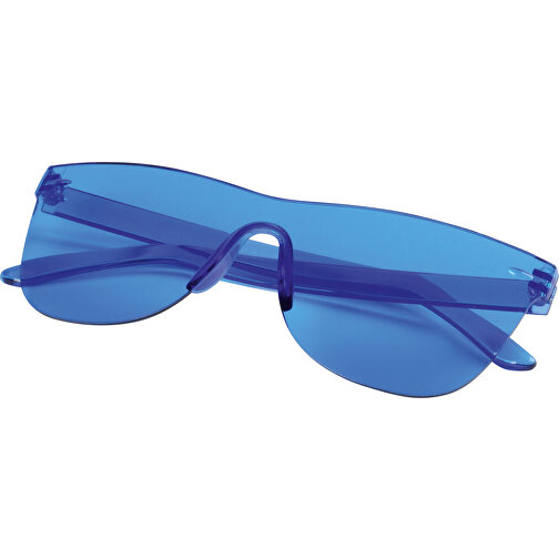 Sonnenbrille TRENDY STYLE , blau, Kunststoff, 1,00cm (Länge), Bild 1