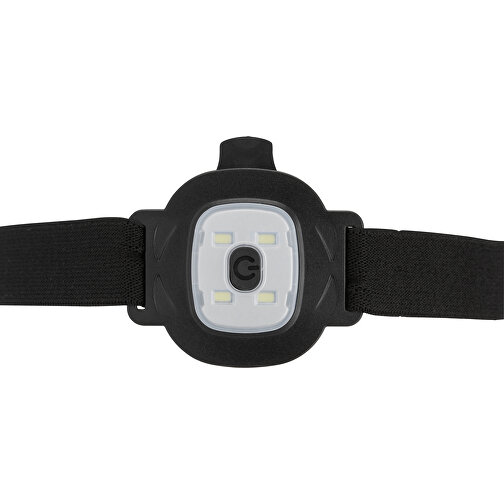 Beanie-Strickmütze Mit Herausnehmbarem LED-Licht Und Stirnband , schwarz, Acryl, ABS, 20,00cm x 20,00cm (Länge x Breite), Bild 4
