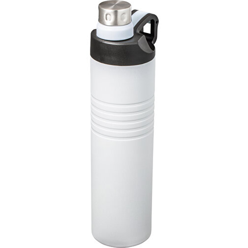 Thermotrinkflasche RETUMBLER-KORINTH , Retumbler, schwarz/weiß, Edelstahl, Kunststoff, Silikon, 290,00cm x 73,00cm x 83,00cm (Länge x Höhe x Breite), Bild 1