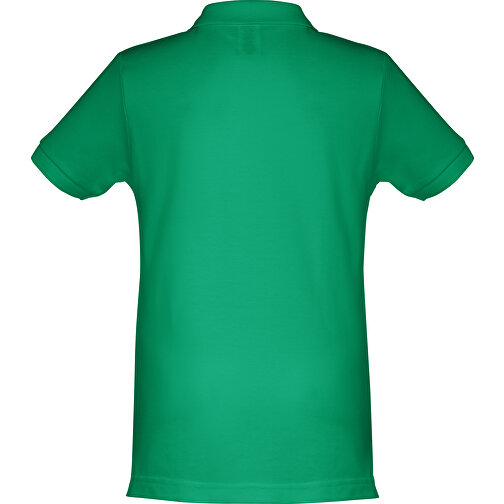 THC ADAM KIDS. Kurzärmeliges Baumwoll-Poloshirt Für Kinder (unisex) , grün, 100% Baumwolle, 12, 63,00cm x 46,00cm (Länge x Breite), Bild 2