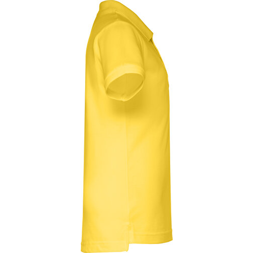 THC ADAM KIDS. Kurzärmeliges Baumwoll-Poloshirt Für Kinder (unisex) , gelb, 100% Baumwolle, 6, 51,00cm x 37,00cm (Länge x Breite), Bild 3