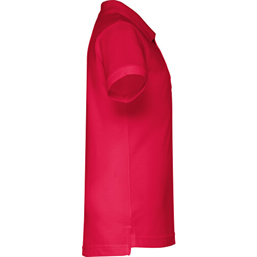 THC ADAM KIDS. Kurzärmeliges Baumwoll-Poloshirt Für Kinder (unisex) , rot, 100% Baumwolle, 8, 54,00cm x 40,00cm (Länge x Breite), Bild 3