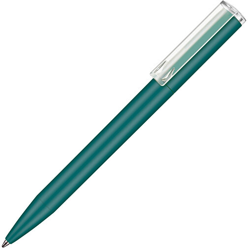 Kugelschreiber LIFT SOFT P , Ritter-Pen, petrol-türkis, ABS-Kunststoff, 140,00cm (Länge), Bild 2