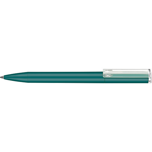 Kugelschreiber LIFT SOFT P , Ritter-Pen, petrol-türkis, ABS-Kunststoff, 140,00cm (Länge), Bild 3