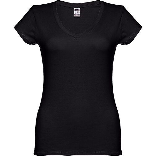 THC ATHENS WOMEN. Damen T-shirt , schwarz, 100% Baumwolle, XL, 68,00cm x 48,00cm (Länge x Breite), Bild 1