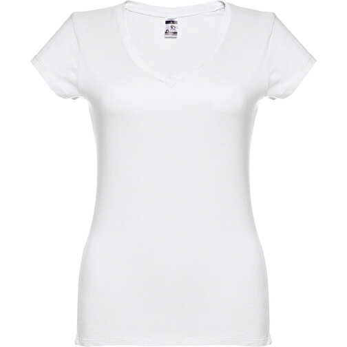 THC ATHENS WOMEN WH. Damen T-shirt , weiß, 100% Baumwolle, XL, 68,00cm x 48,00cm (Länge x Breite), Bild 2
