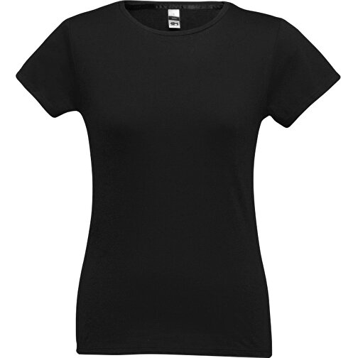 THC SOFIA 3XL. Damen T-shirt , schwarz, 100% Baumwolle, 3XL, 70,00cm x 56,00cm (Länge x Breite), Bild 1