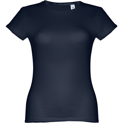 THC SOFIA. Tailliertes Damen-T-Shirt , nachtblau, 100% Baumwolle, M, 62,00cm x 0,30cm x 44,00cm (Länge x Höhe x Breite), Bild 1