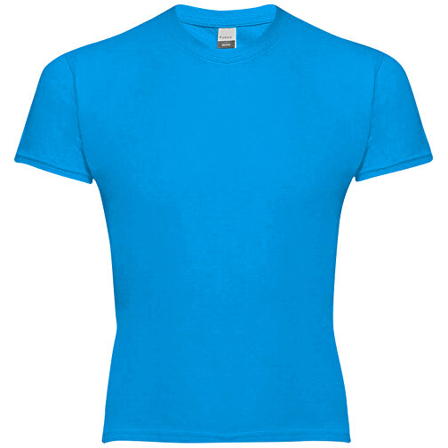 THC QUITO. Unisex Kinder T-shirt , wasserblau, 100% Baumwolle, 10, 55,00cm x 43,00cm (Länge x Breite), Bild 1