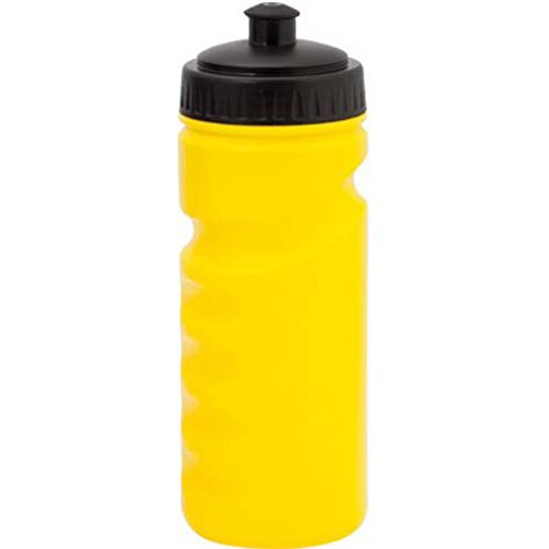 Trinkflasche ISKAN , gelb, PVC, 19,50cm (Breite), Bild 1
