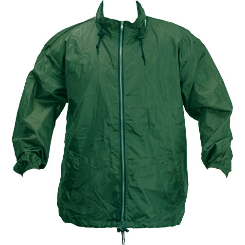Regenjacke Garu , grün, Polyester 190T, L, , Bild 1
