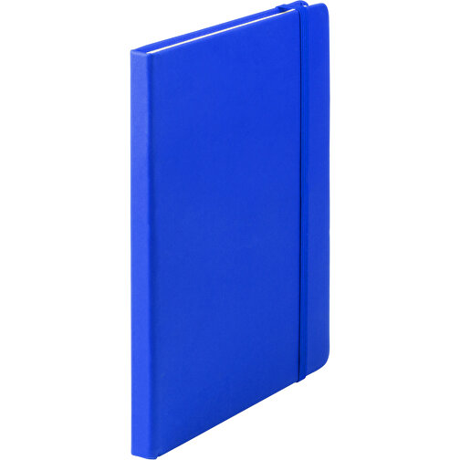 Notizblock Cilux , blau, PU, 14,70cm x 1,50cm x 21,00cm (Länge x Höhe x Breite), Bild 1