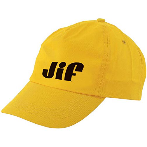 Mütze SPORT , gelb, 100% Baumwolle, , Bild 1
