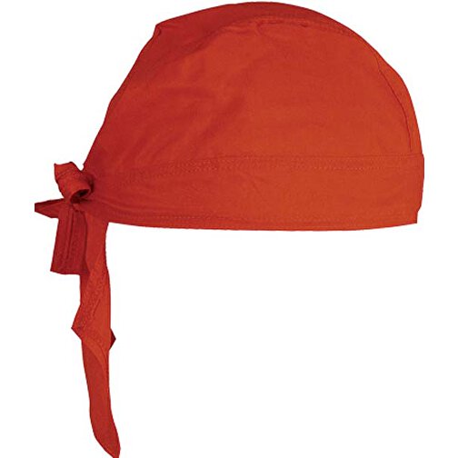 Kopftuch GARFY , rot, Baumwolle/ Polyester, , Bild 1